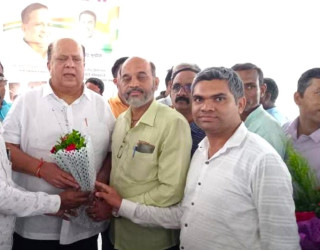 Visit to institute by Mushrif Saheb, Samarjeet Raje, Rajesh Tope
